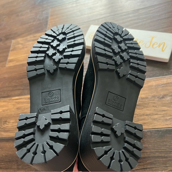 Blondo Matilda Waterproof Lug Sole Boots NWT - Picture 6 of 9